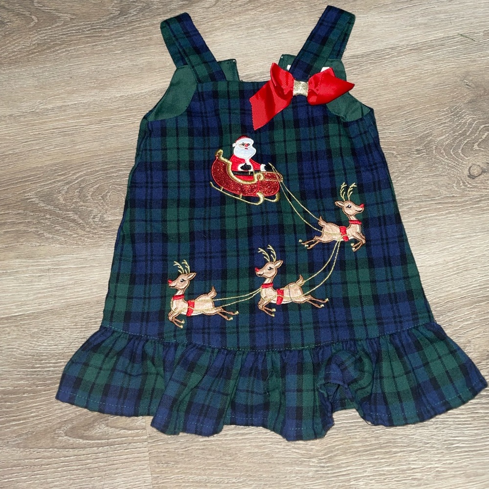 12 month Baby Girl Christmas Dress